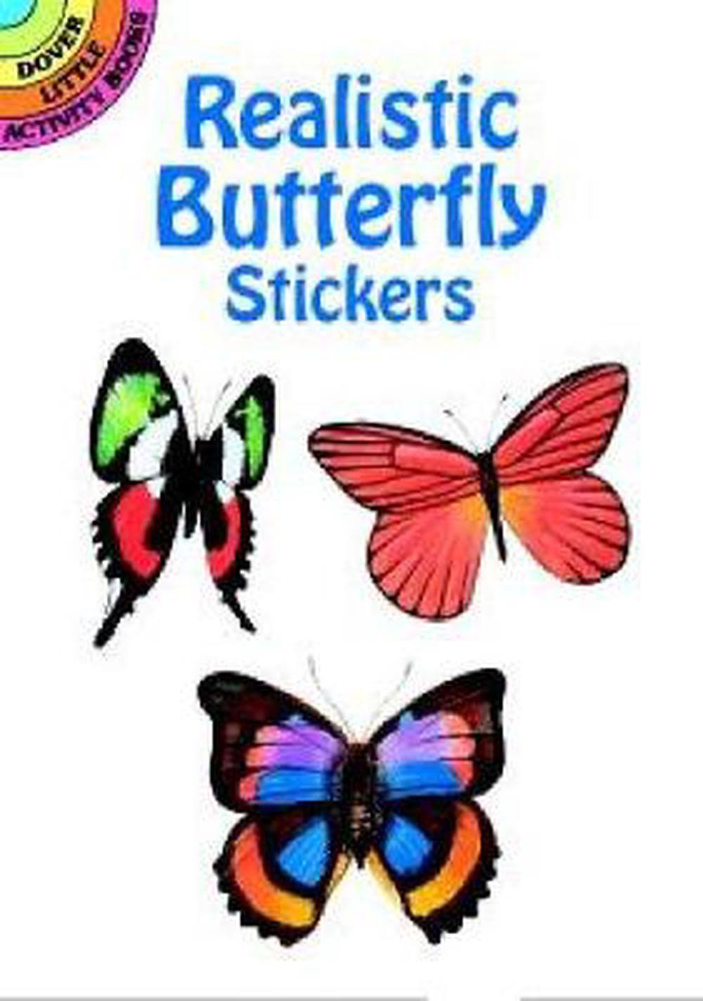 Realistic Butterfly Stickers [Book]