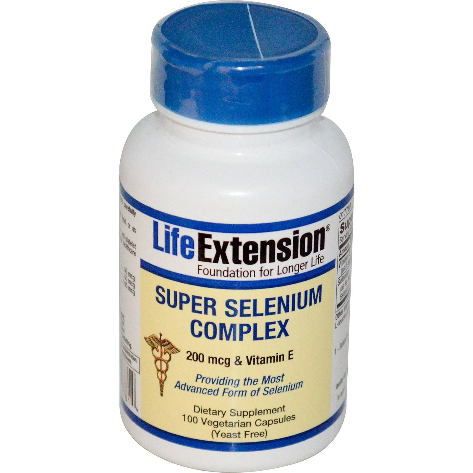 Life Extension Super Selenium Complex Supplement - 100 Capsules