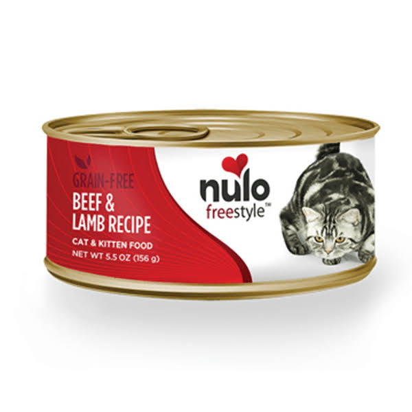 Nulo Cat Grain-Free Wet Cat Food - Beef & Lamb, 5.5oz