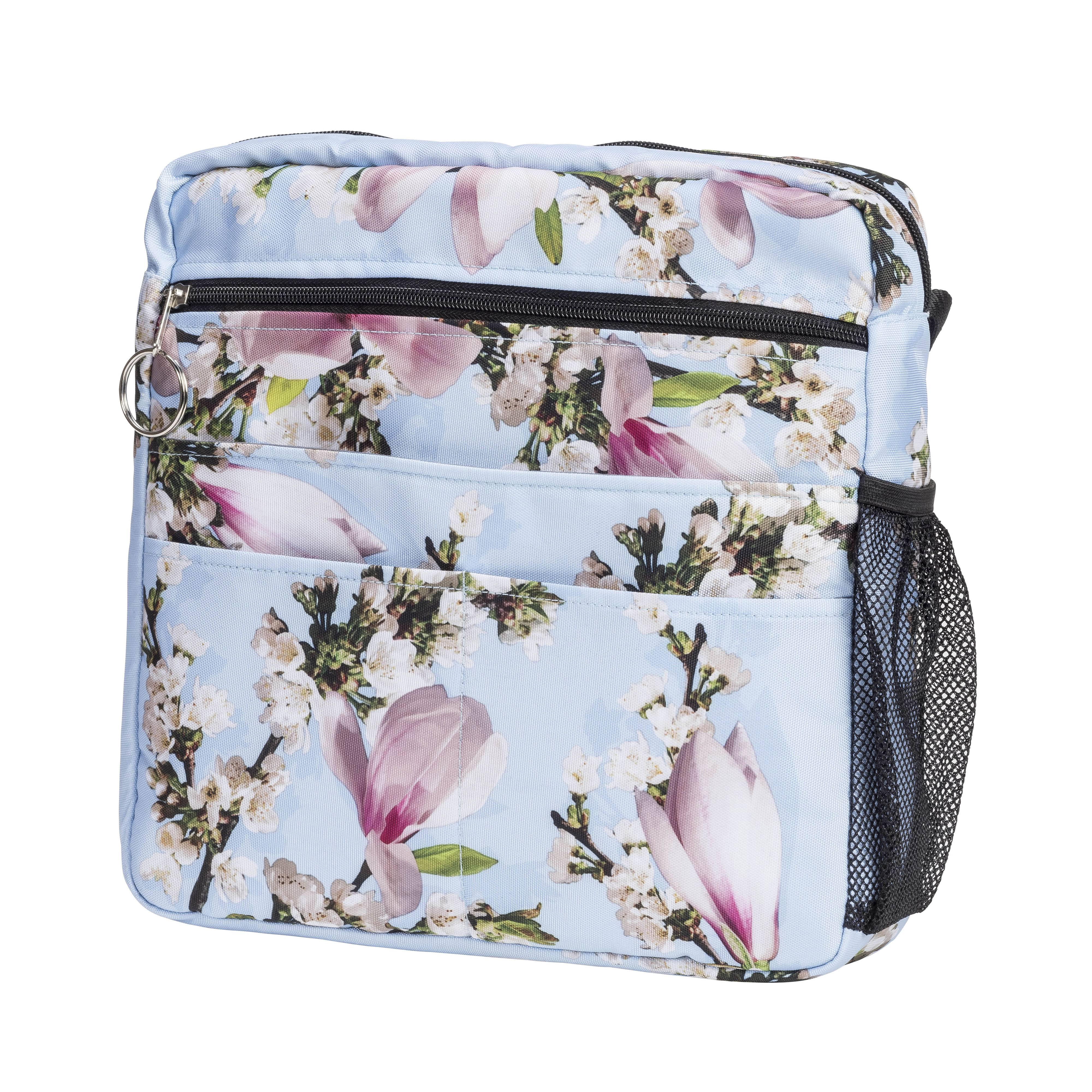 Drive Medical Accessory Tote Bag, Blue Floral