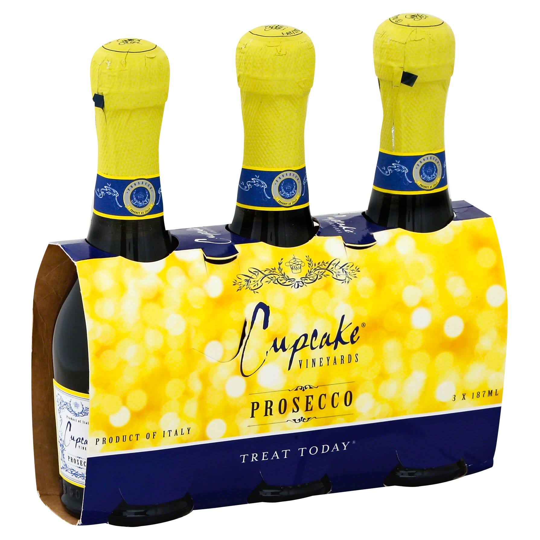 Cupcake Prosecco - 3 pack, 187 ml bottles