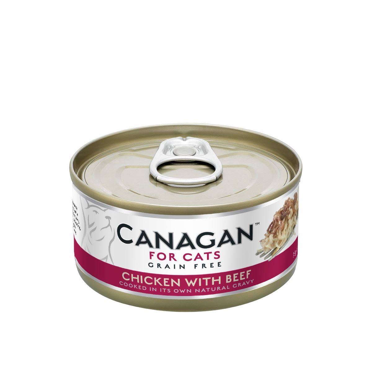 Canagan Cat Food - Chicken With Beef, 75g