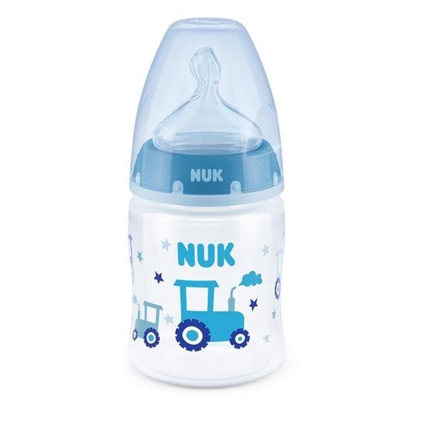 NUK First Choice Temperature Control Bottle 0-6m150ml Blue