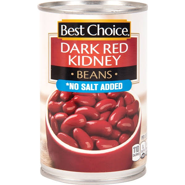 Best Choice No Salt Added Dark Red Kidney Beans