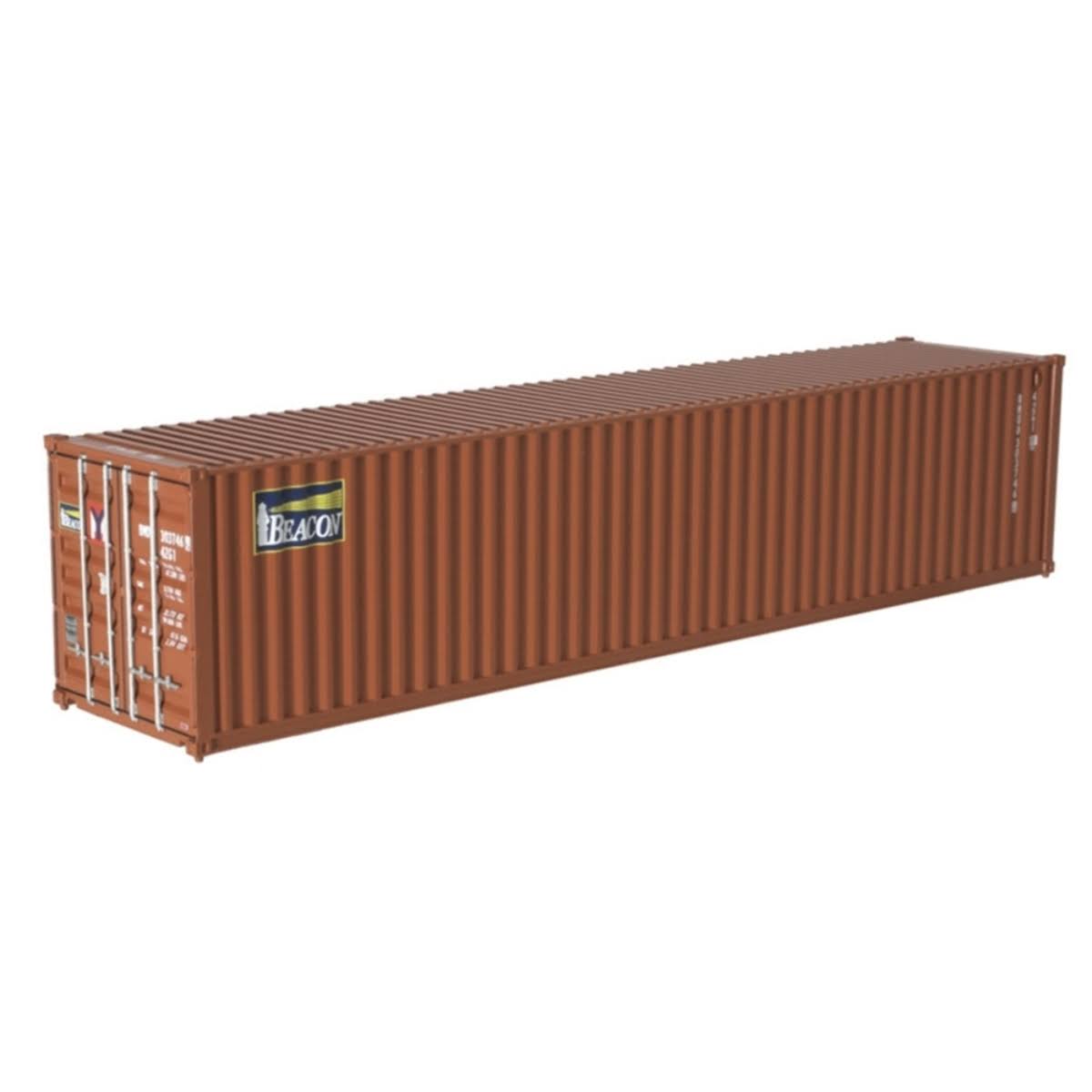 Atlas 20006539 HO 40' Standard Height Container Beacon [BMOU] Set #1