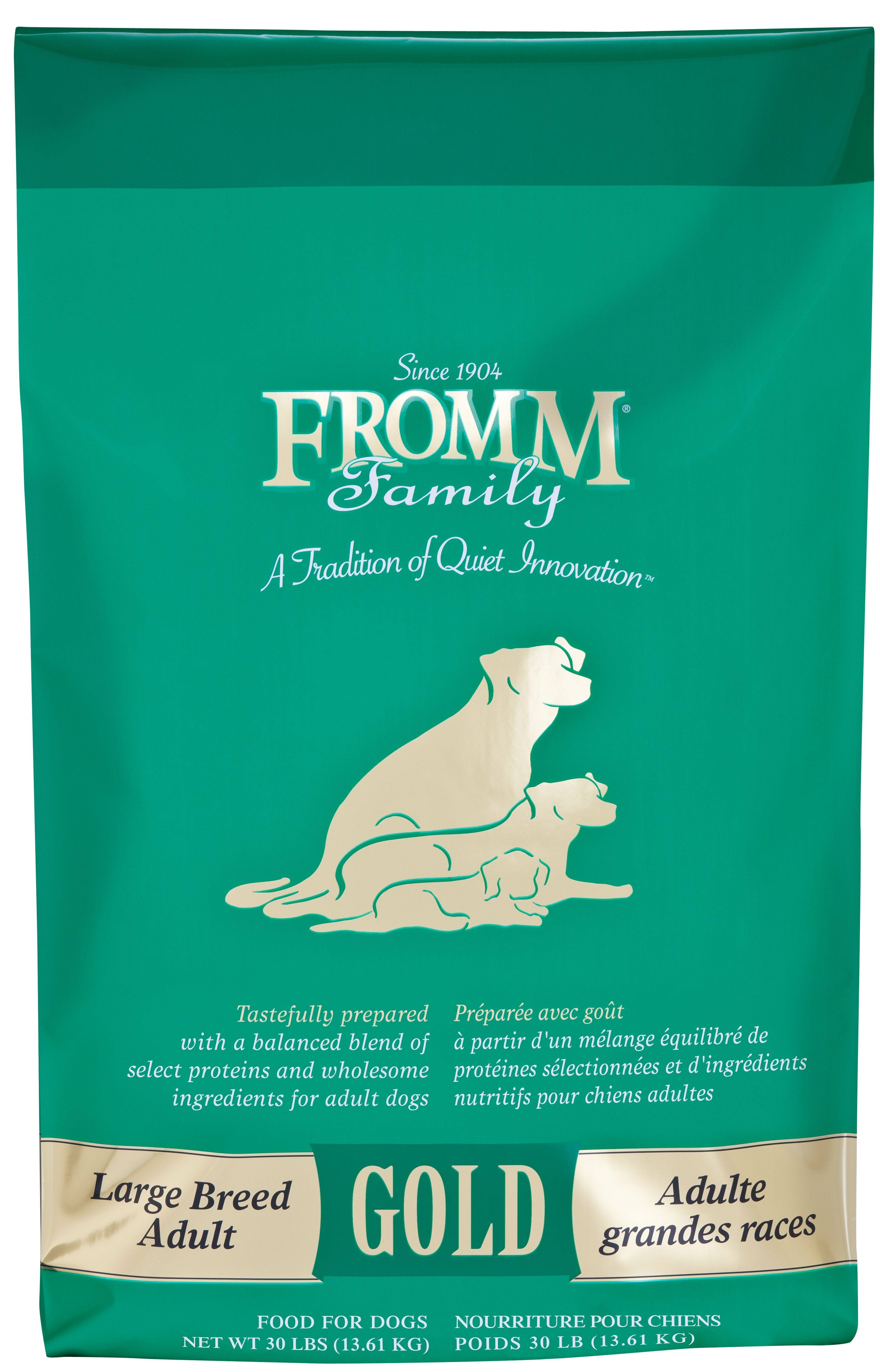 Fromm Gold Adult Large Breed Dry Dog Food / 30 lb
