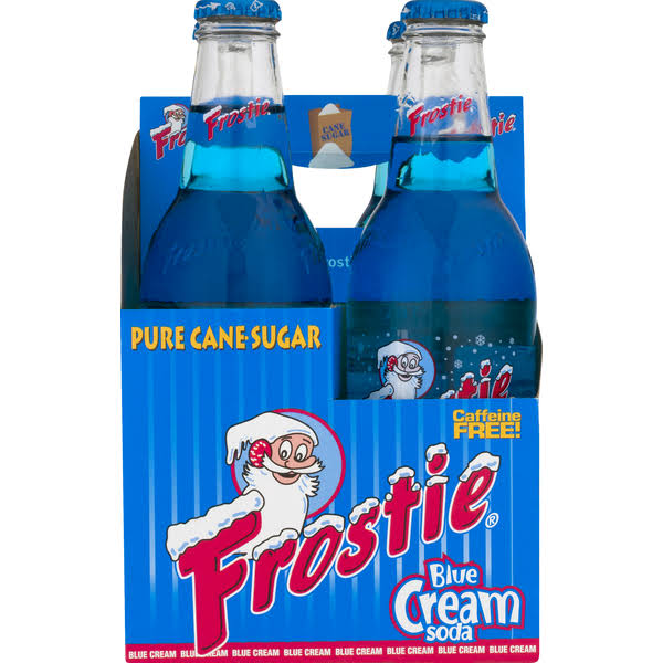 Frostie Blue Cream Soda - 4pk