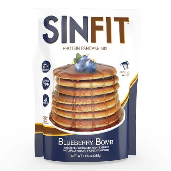 SinFit Nutrition - Pancake Mix 6 Servings / Blueberry Bomb