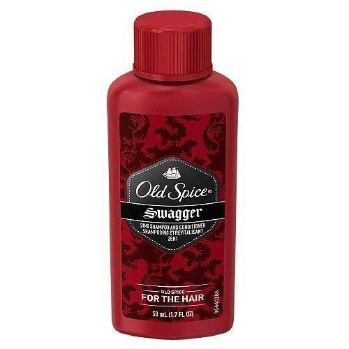 Old Spice Swagger 2 in 1 Men's Shampoo and Conditioner - 1.7oz