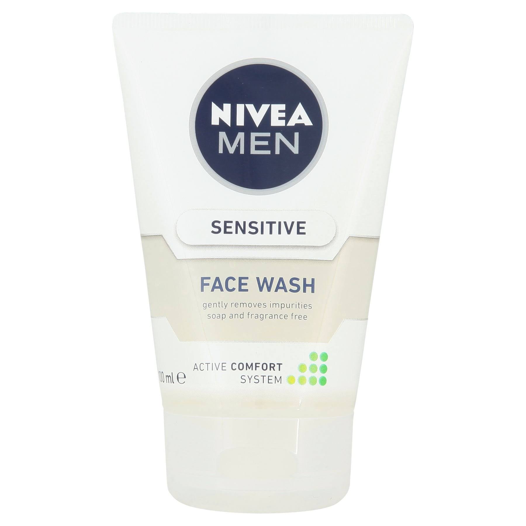 Nivea Men's Sensitive Face Wash - 100ml