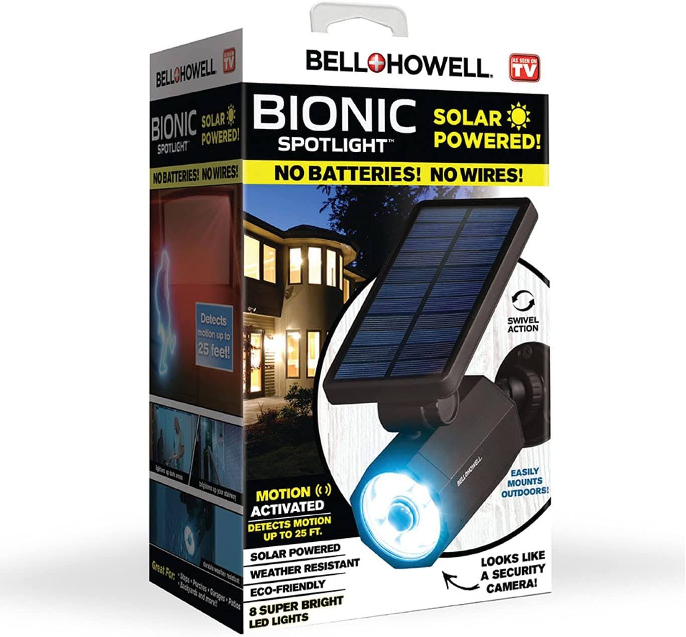 Bell+Howell Solar Powered Bionic Spotlight 2963