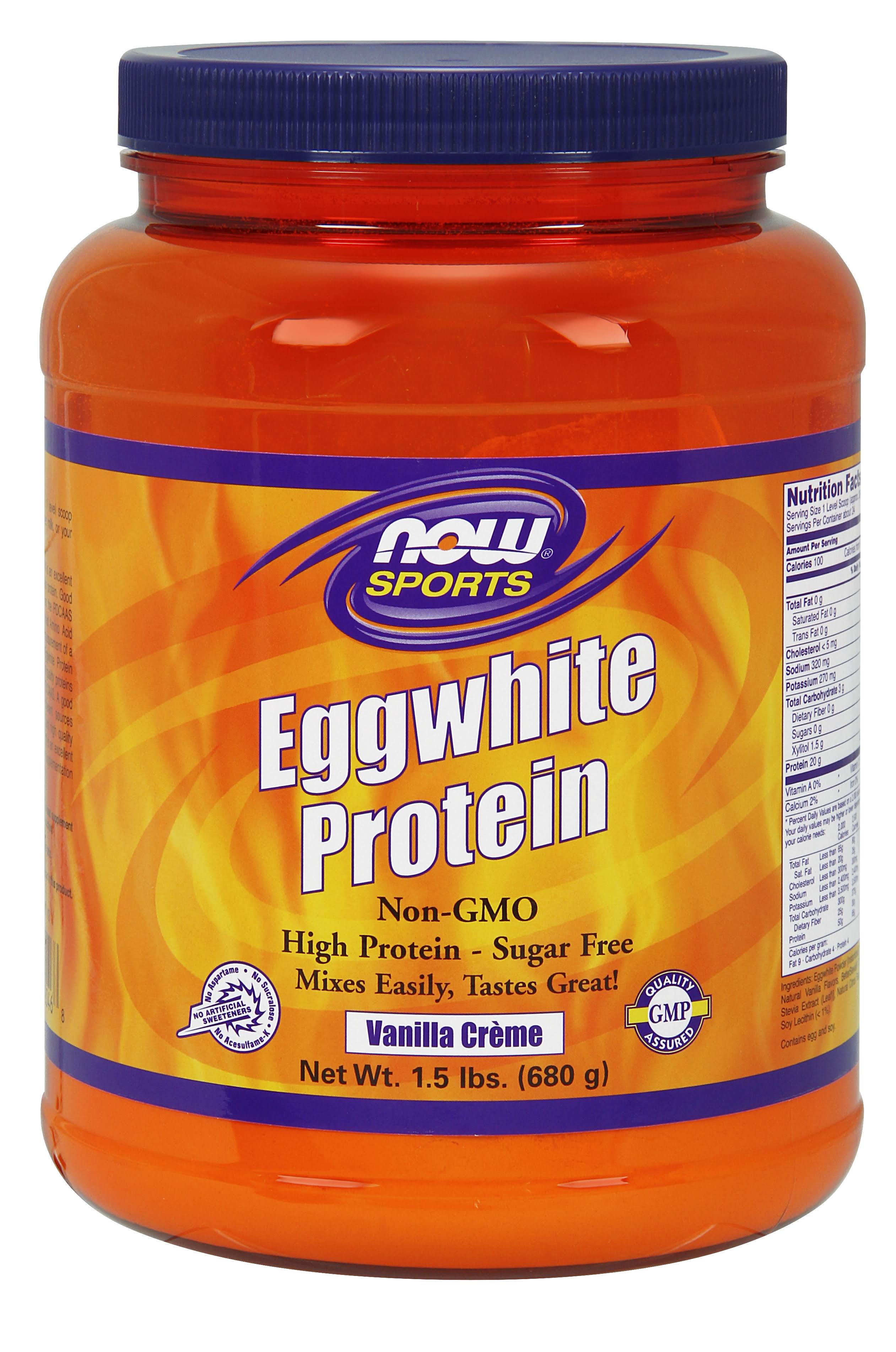 Now Foods Eggwhite Protein - Vanilla Creme