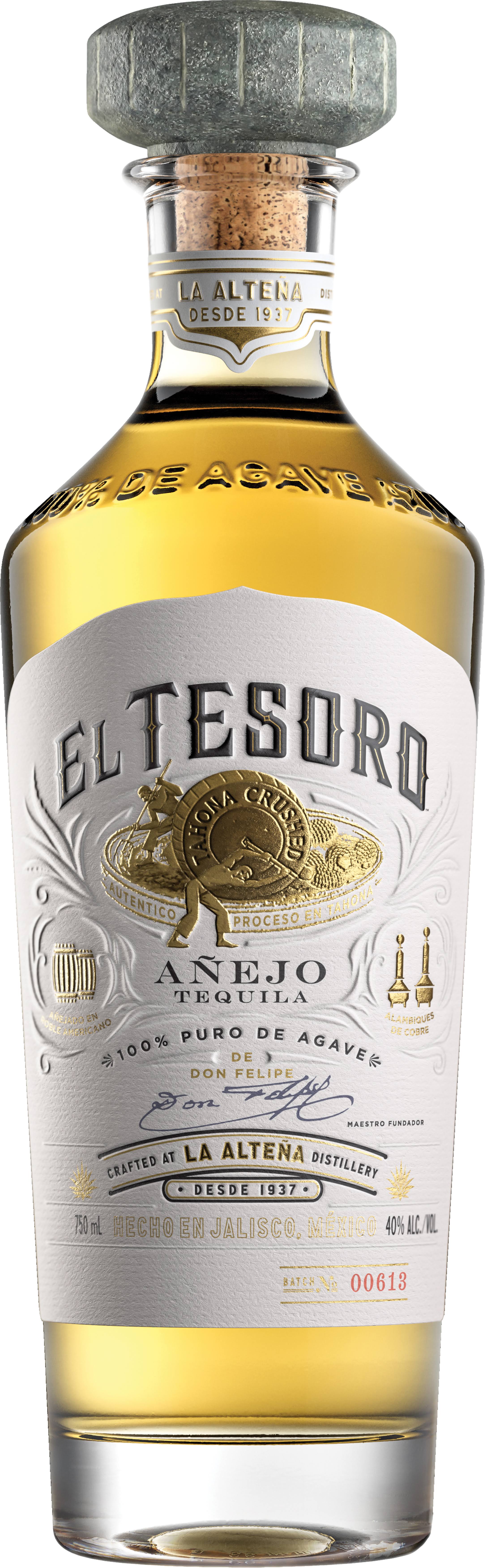 El Tesoro Anejo Tequila - 750 ml bottle