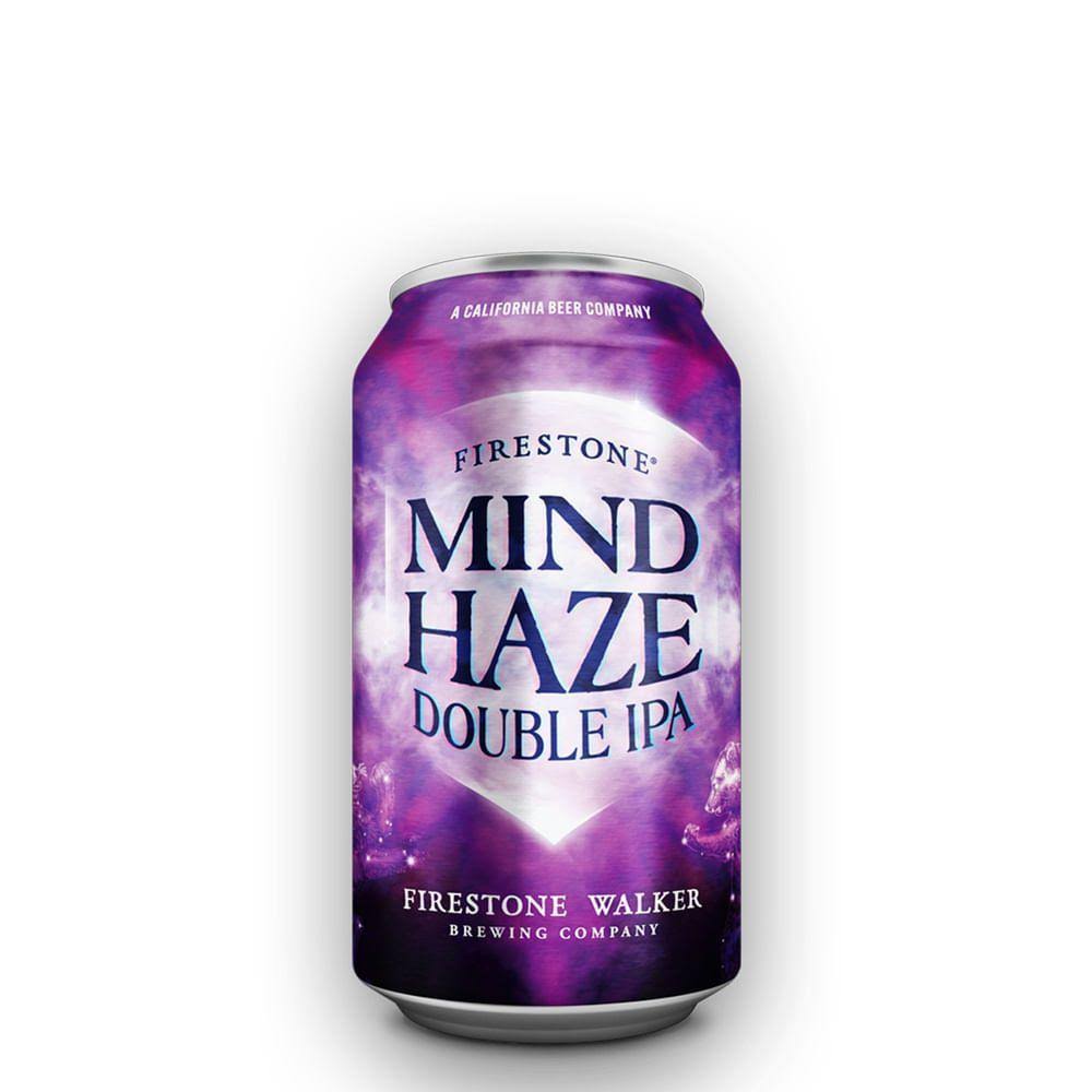 Firestone Beer, Double IPA, Mind Haze - 12 fluid ounces