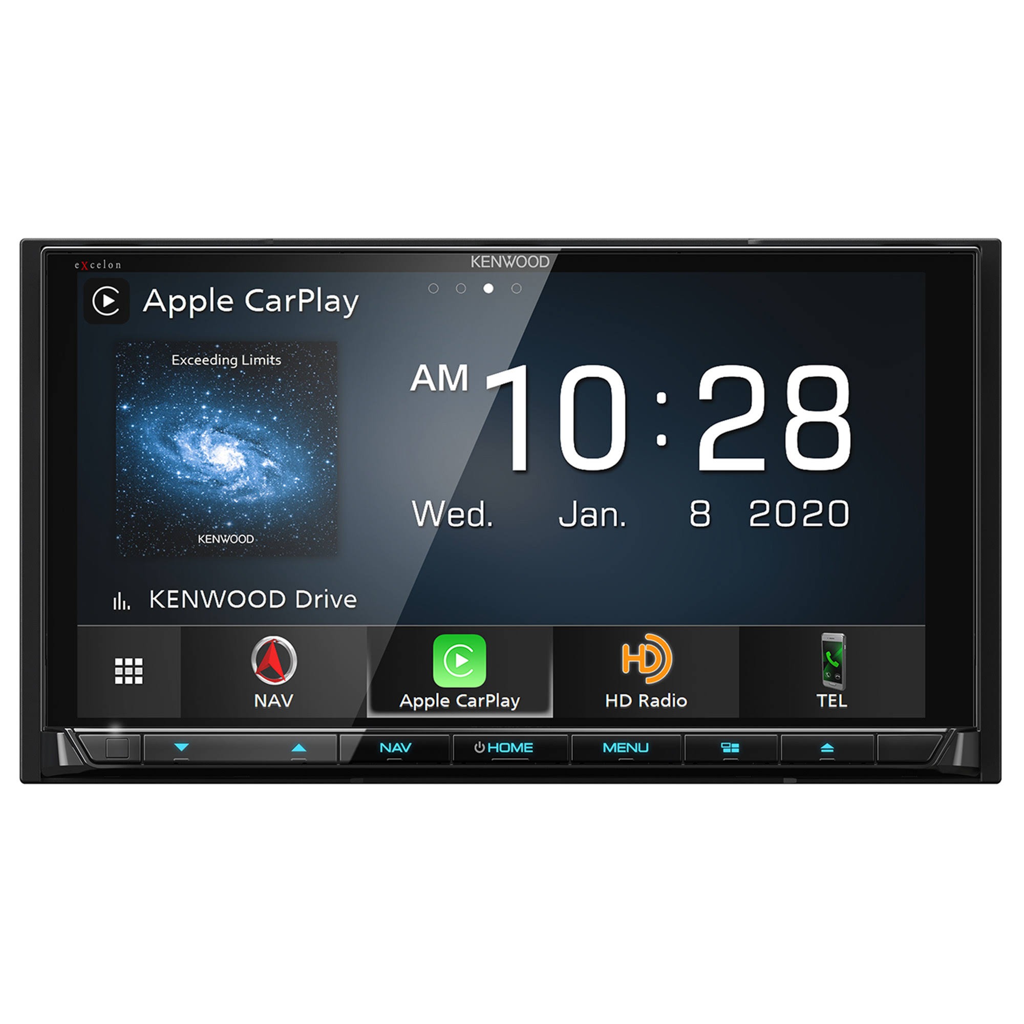 Kenwood DMX8520DABS Wireless Apple Carplay and Android Auto Digital Receiver
