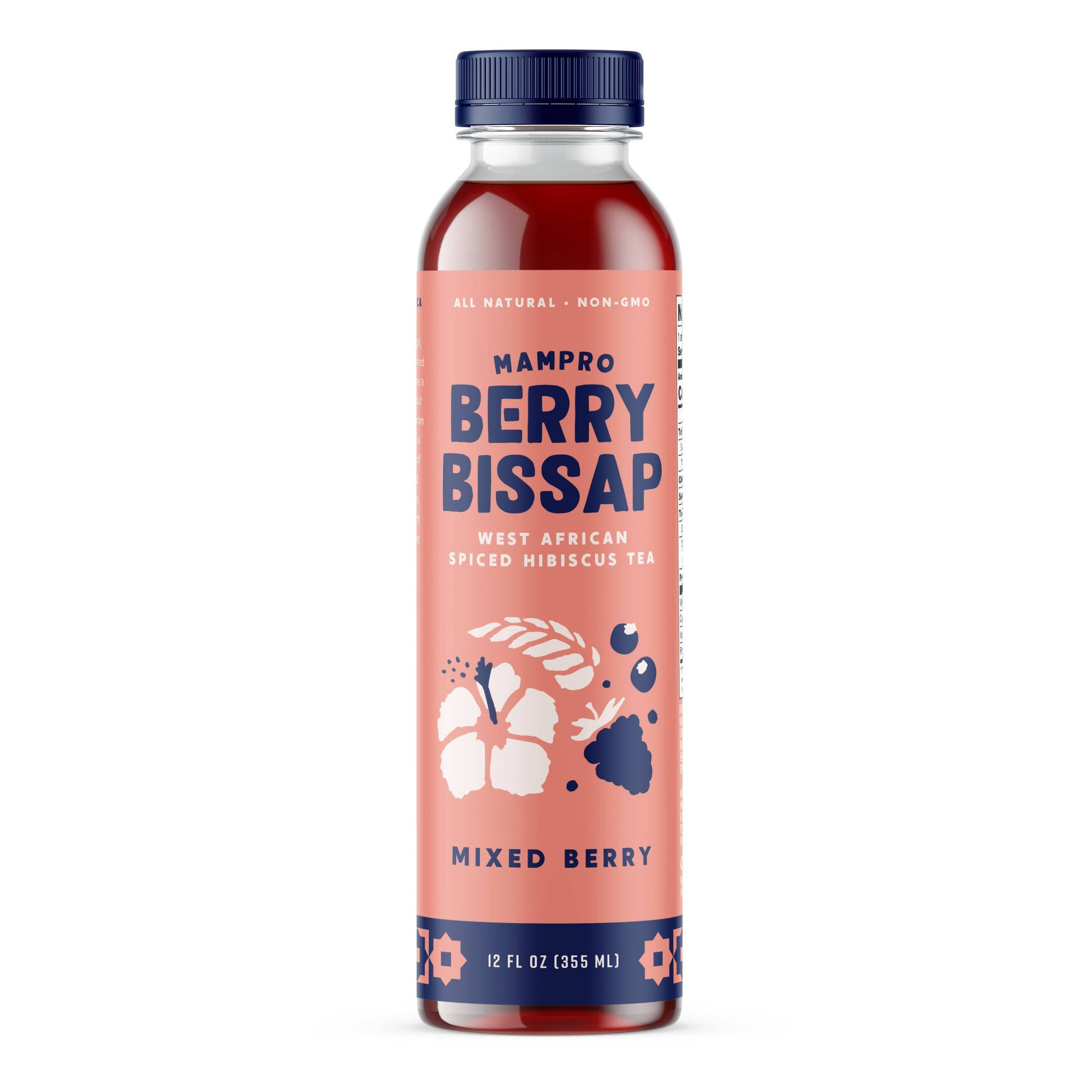Berry Bissap Mixed Berry Spiced Hibiscus Tea 12oz