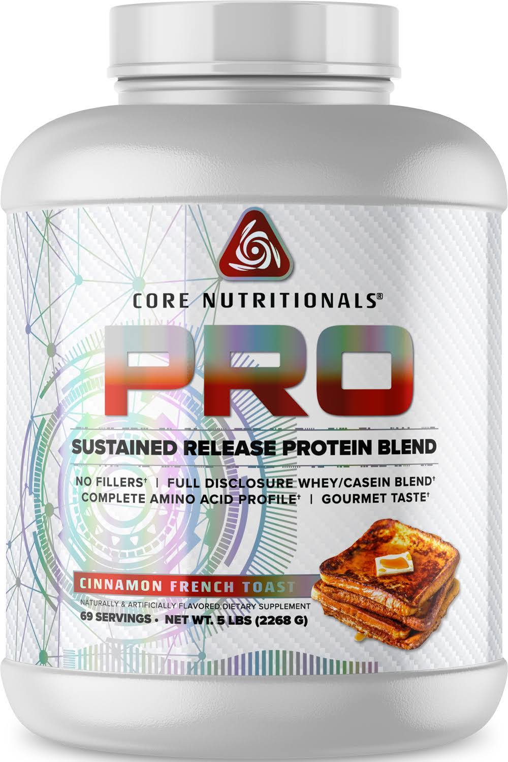 Core Nutritionals Core Pro Protein Blend Cinnamon French Toast / 5lb