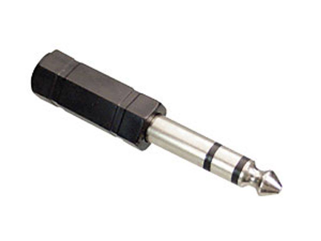 RadioShack Stereo Jack to Stereo Plug Headphone Adapter - 1/8"