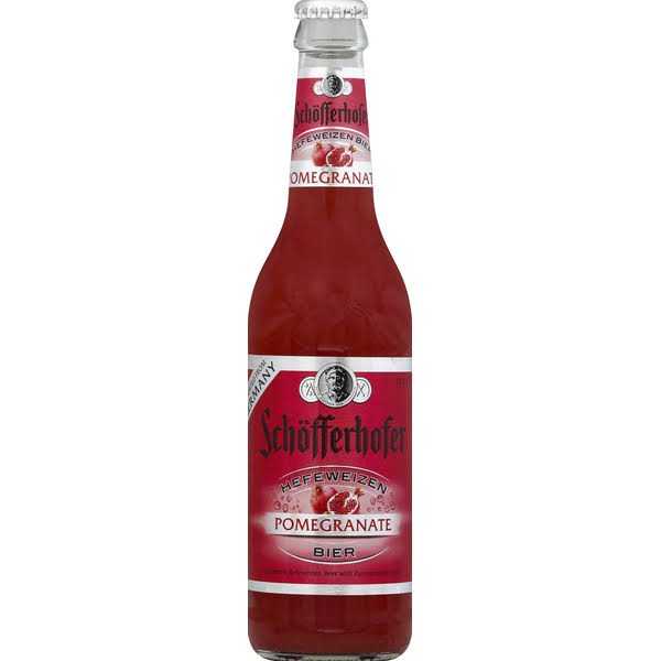 Schofferhofer Beer, Hefeweizen, Pomegranate - 11.2 fl oz