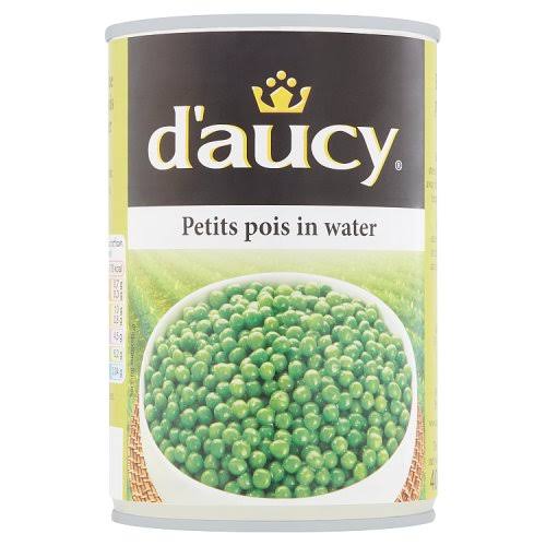 D'aucy Very Fine Peas - 12 x 400g