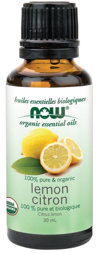Now Organic Essential Oil - Lemon, 30ml
