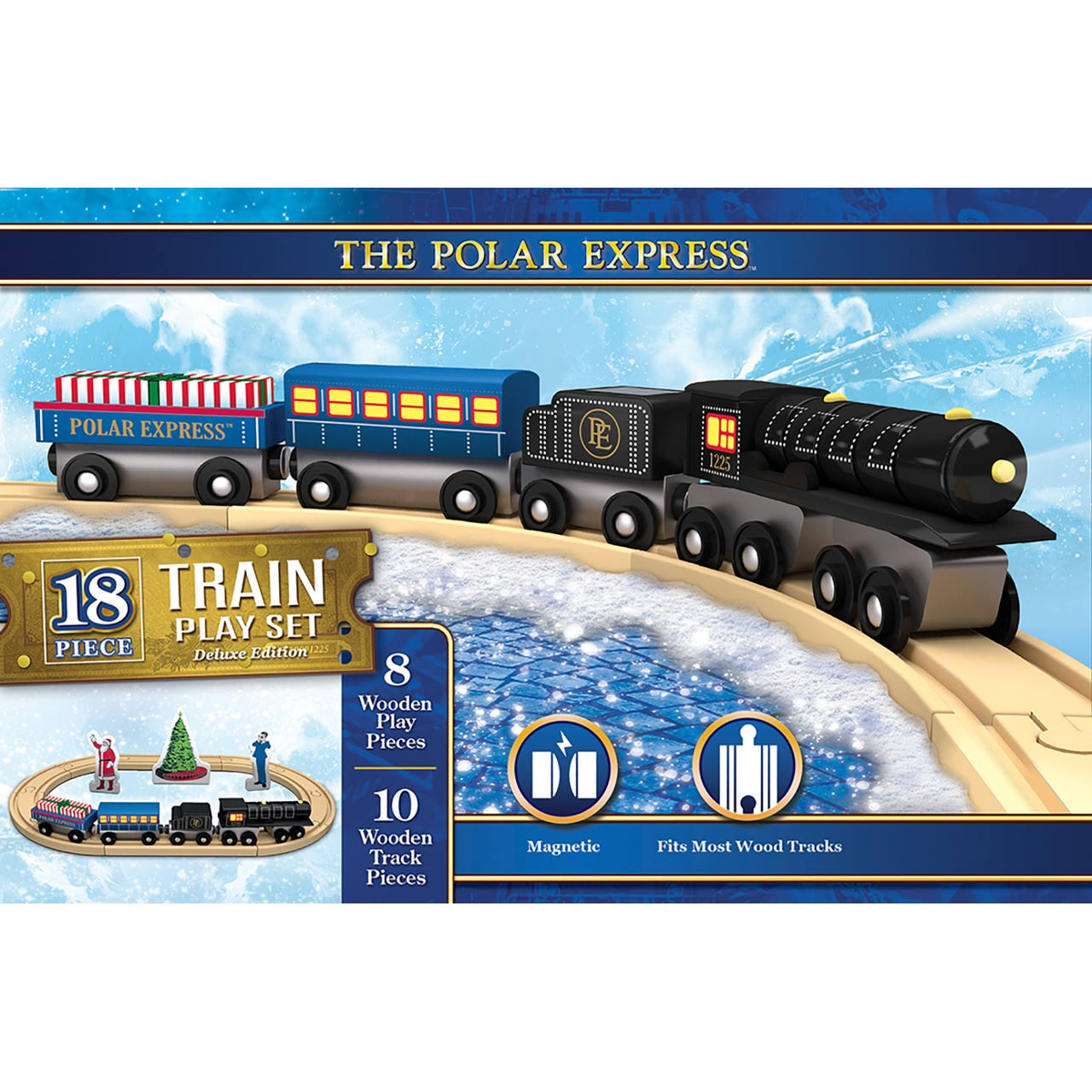 Masterpieces The Polar Express Train Play Set One-Size