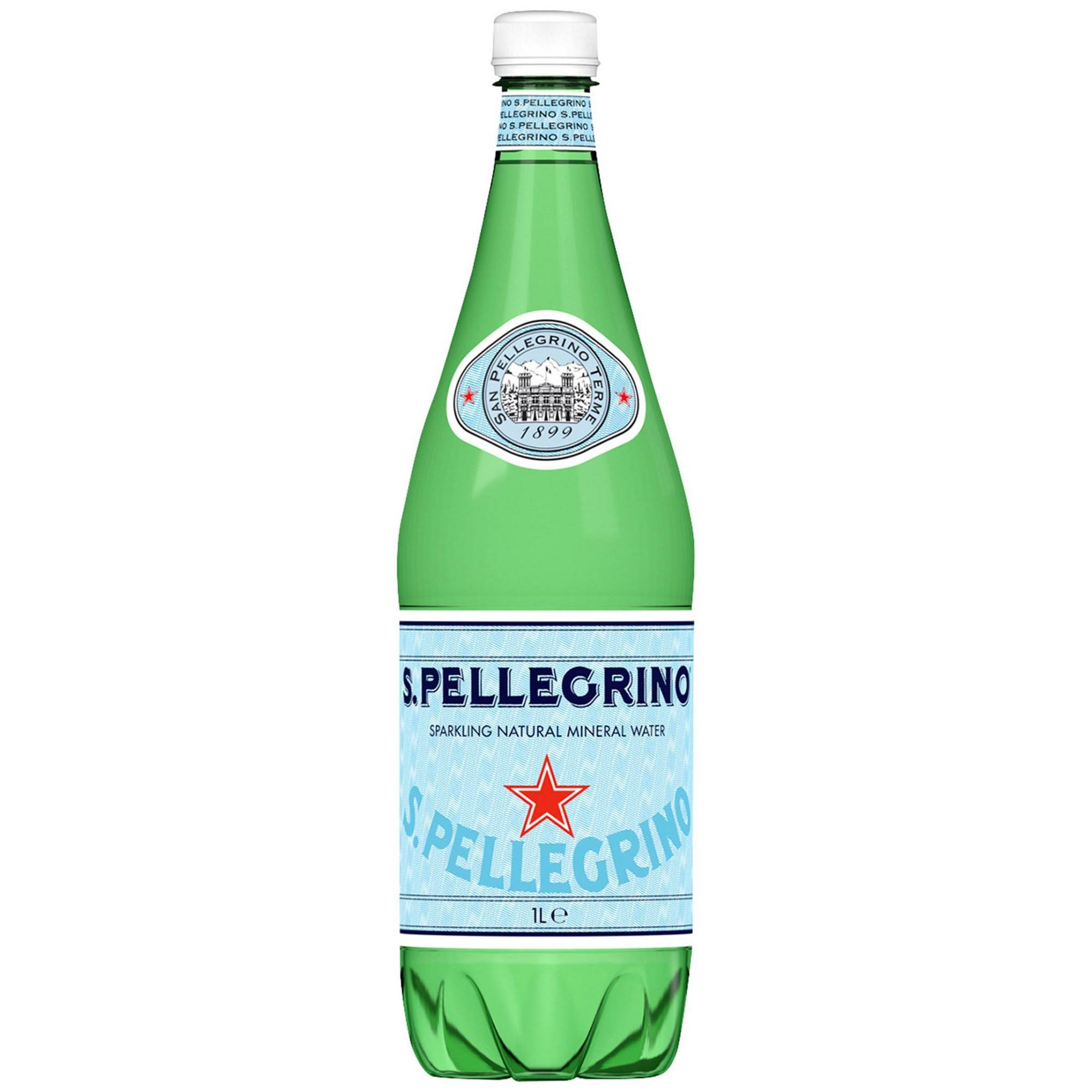 San Pellegrino Sparkling Natural Mineral Water - 33.8oz