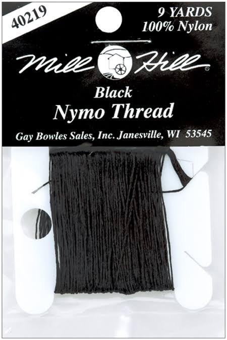 Mill Hill Nymo Thread Bobbin - 40219 - Black