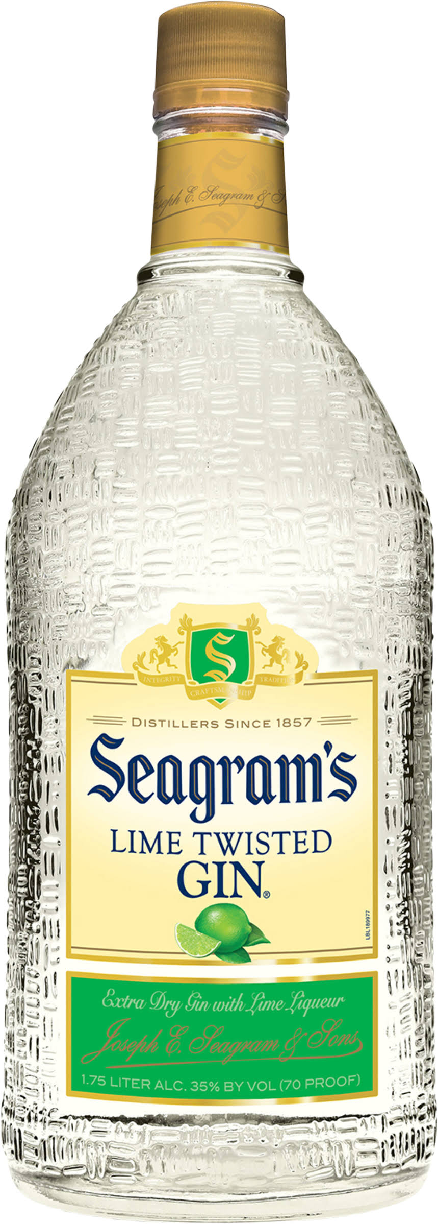 Seagrams Lime Twisted Gin - 1.175L