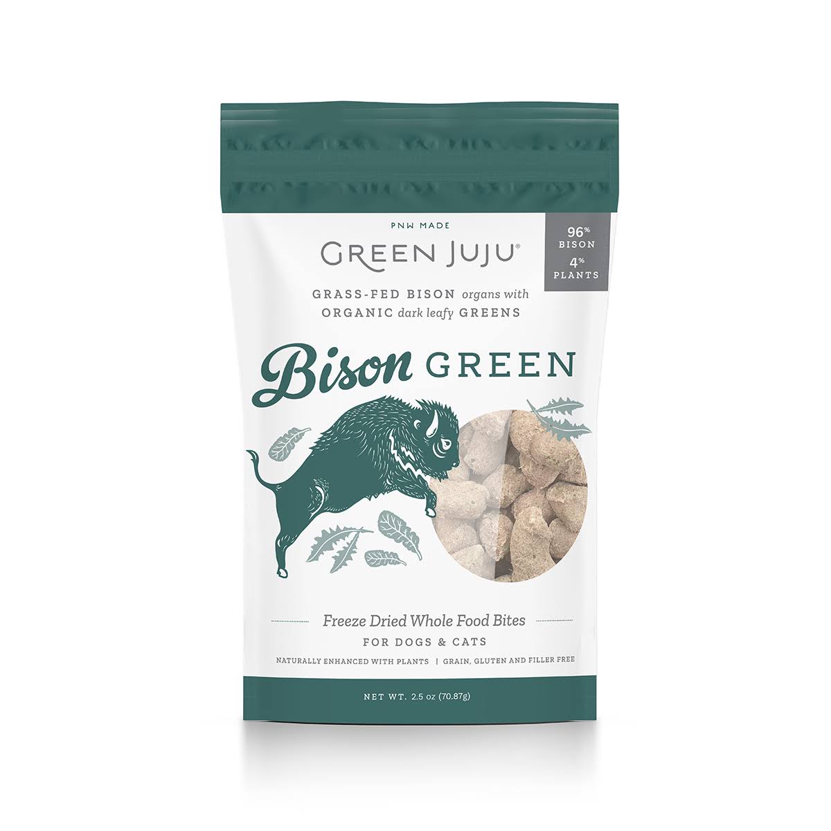 Green Juju Green Freeze-Dried Bison Treats