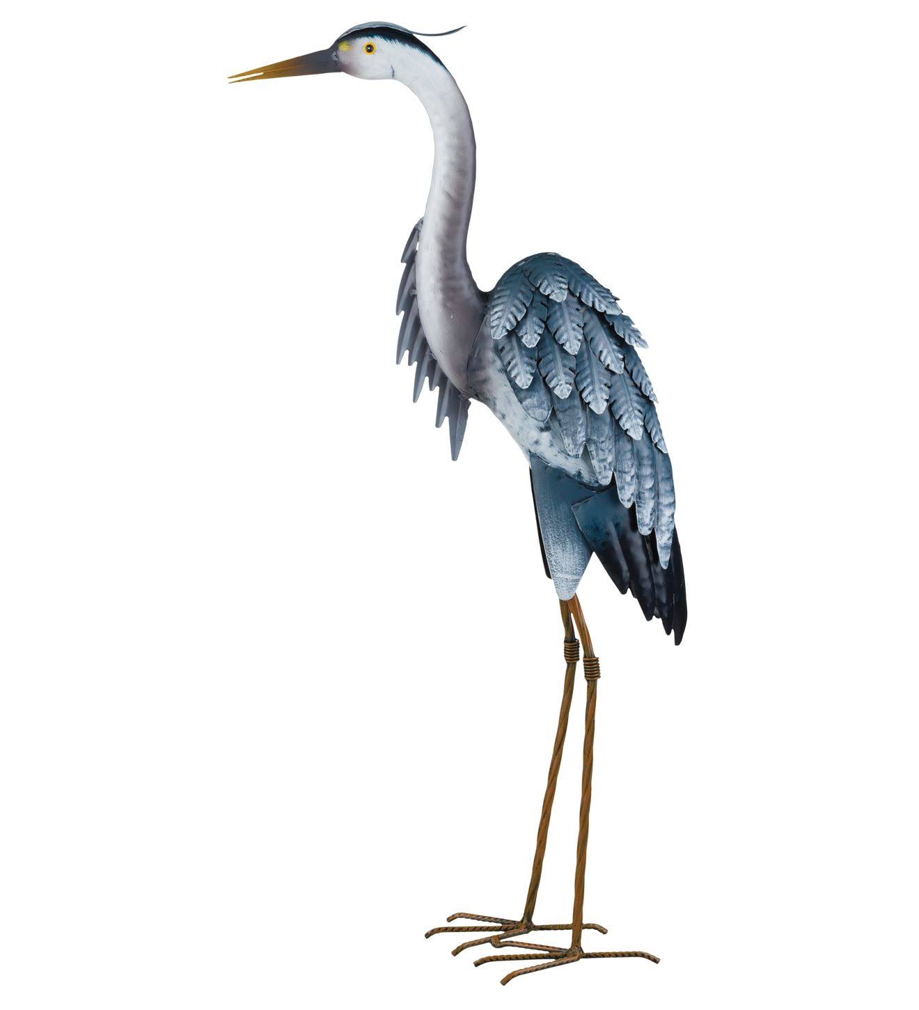 Blue Heron Decor 27" Up Regal Art & Gift