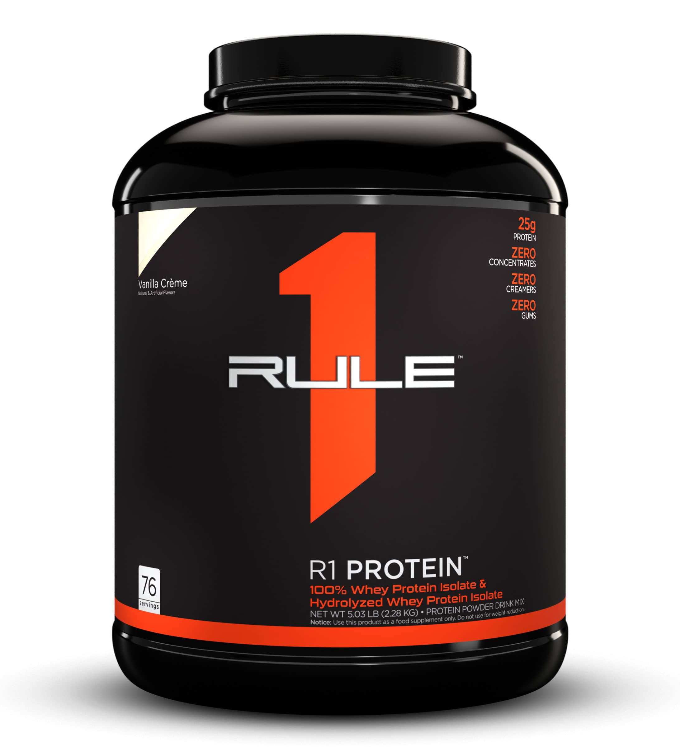 Rule 1 Isolate Protein Powder Vanilla Creme / 5lbs