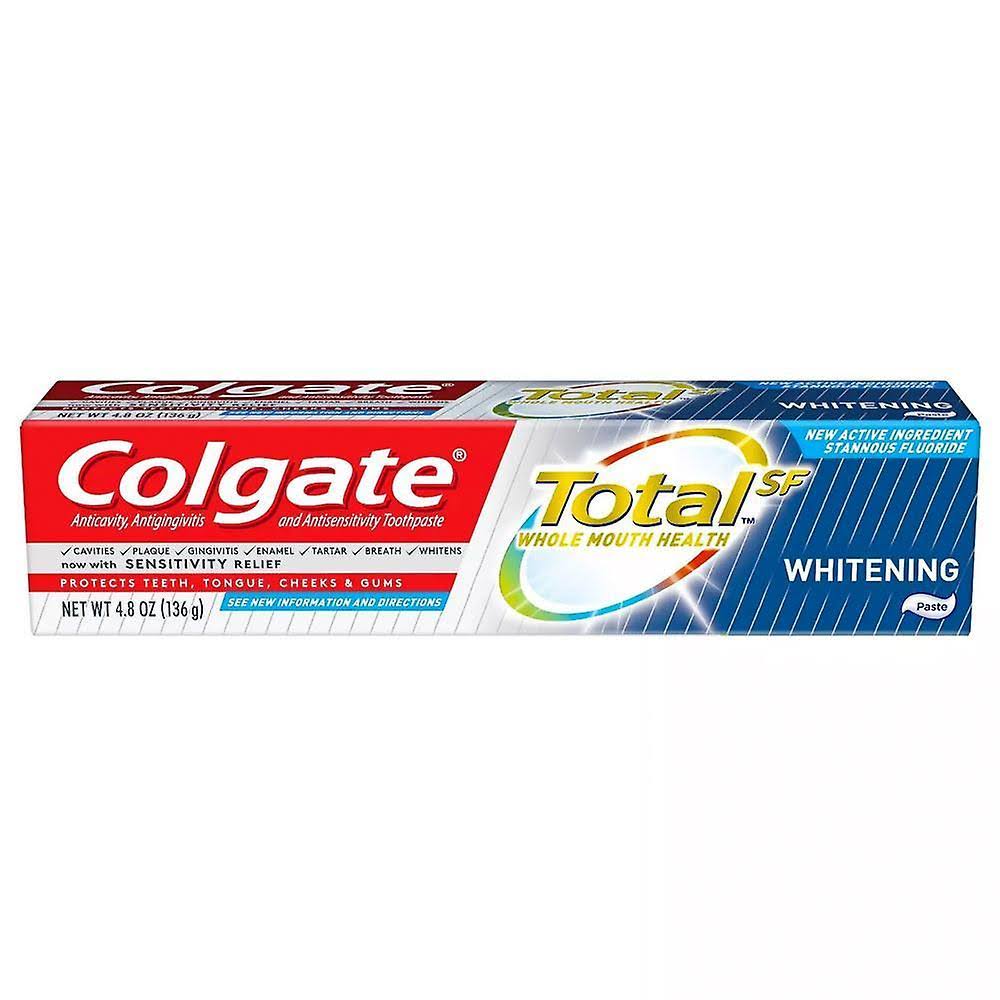 Colgate Total Whitening Paste Toothpaste, 4.8 oz