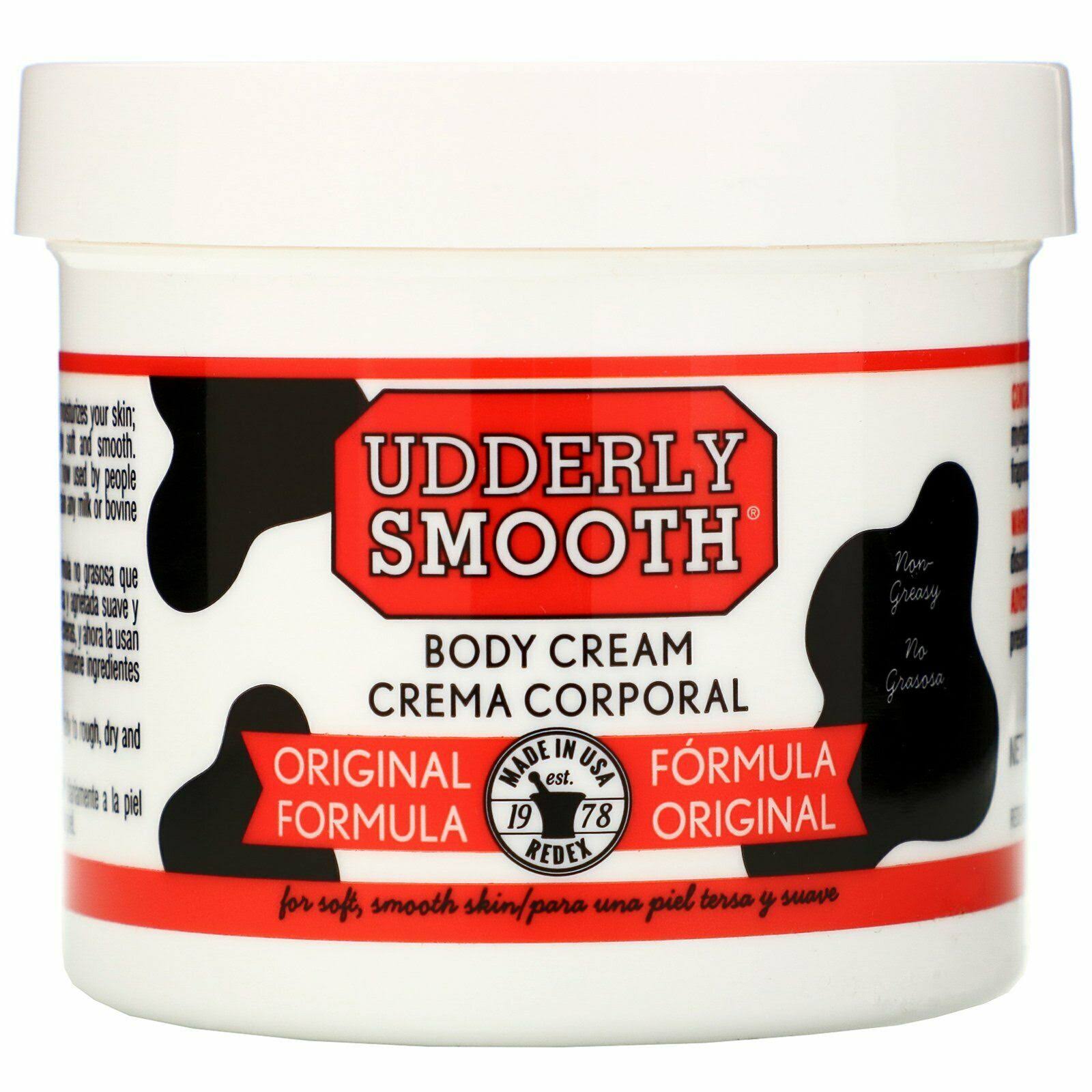 Udderly Smooth Body Skin Moisturizer Cream - 12oz