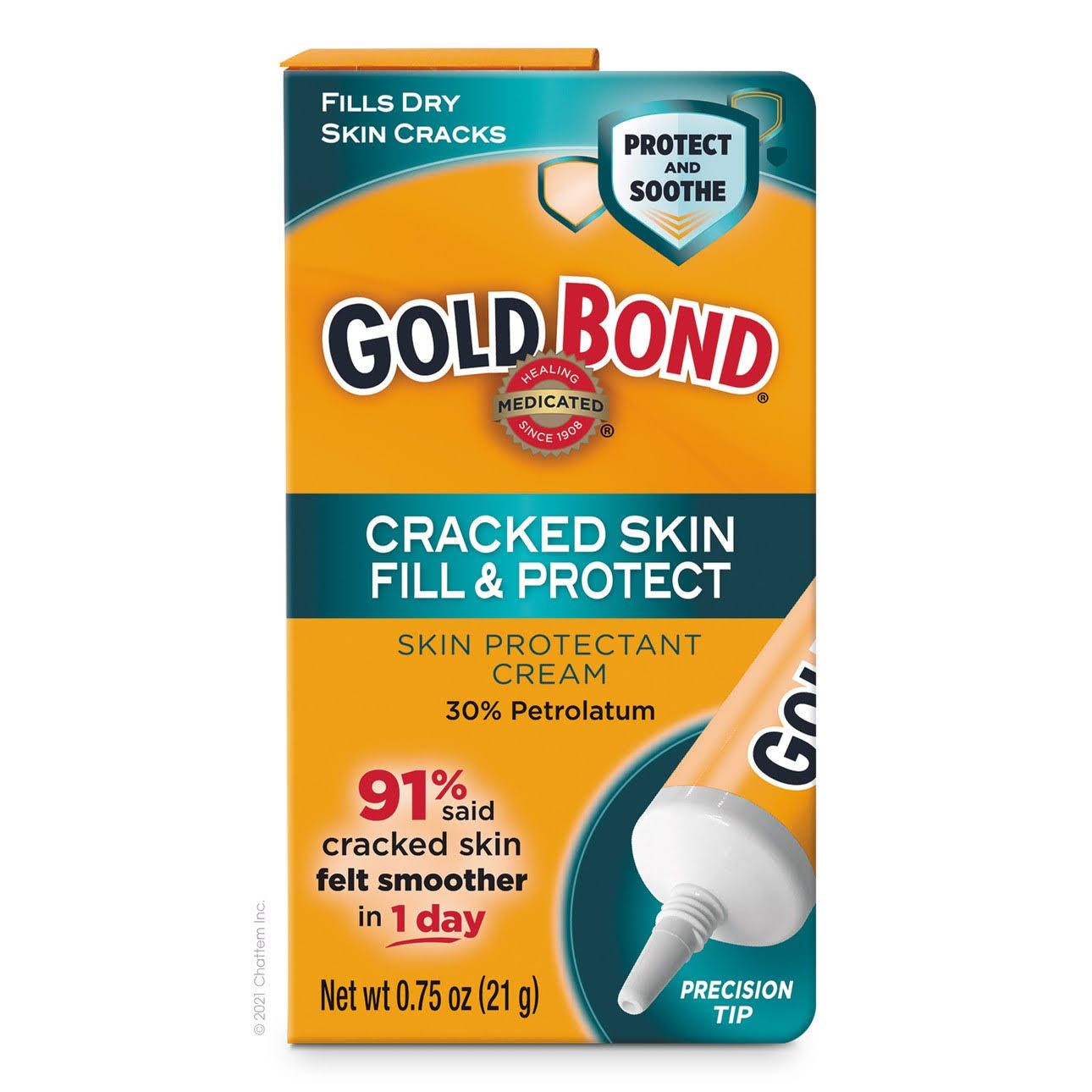 Gold Bond Cracked Skin Fill and Protect Protective Cream - 0.75oz