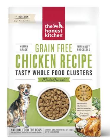 The Honest Kitchen Grain Free Whole Food Clusters Dog Food - Chicken - 5 lbs.