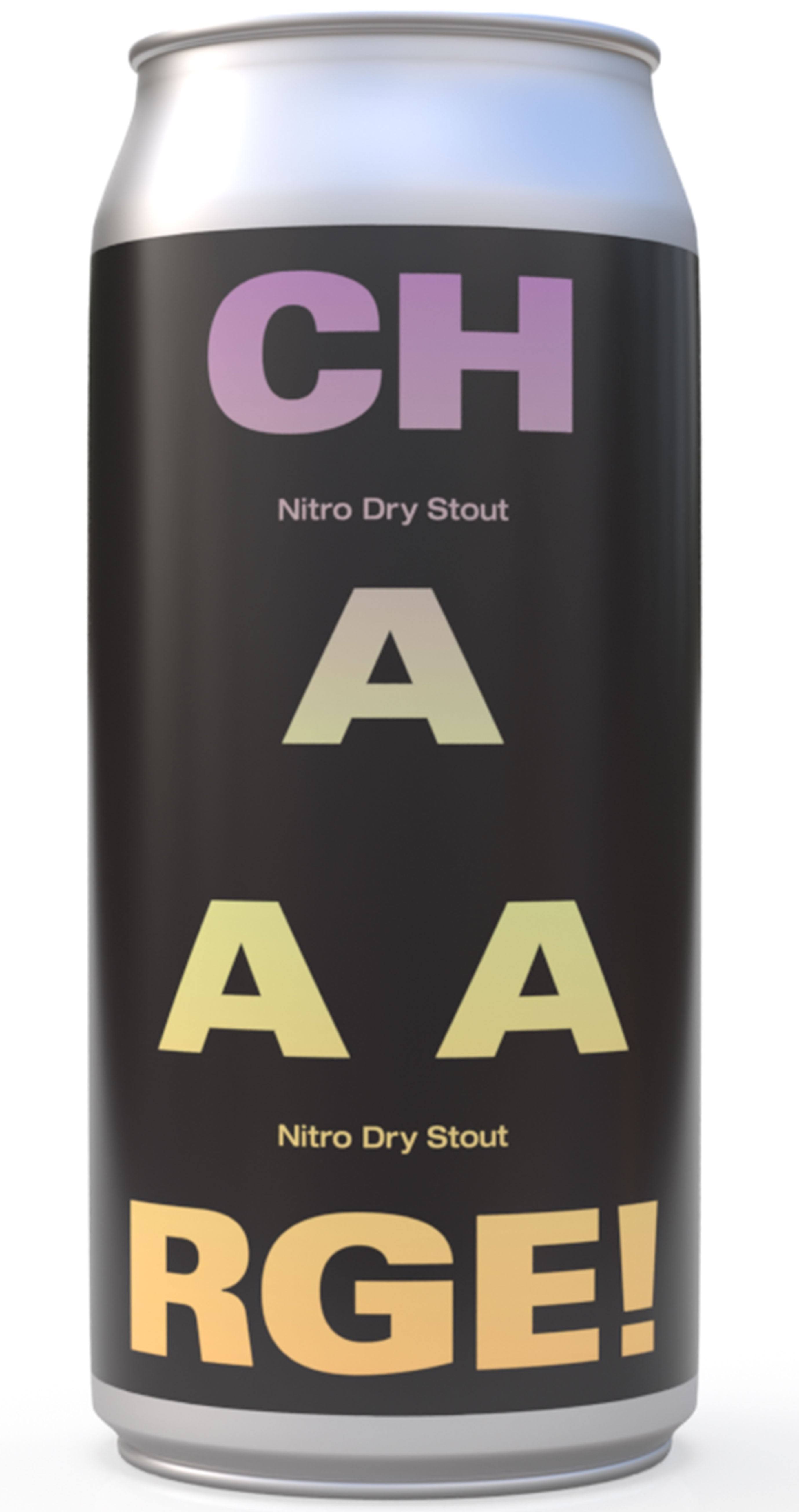 To Øl - Chaaarge! Nitro Dry Stout 4.0% ABV 500ml Can