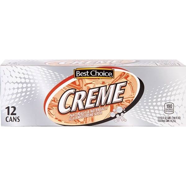 Best Choice Creme Soda - 12 fl oz