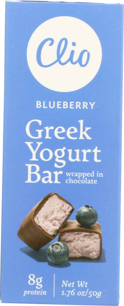 Clio Greek Yogurt Bar - Blue Berry, 1.76oz