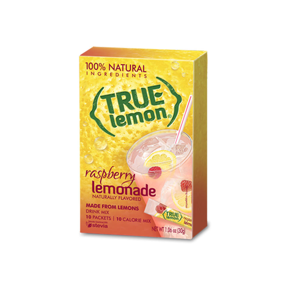 True Lemon Raspberry Lemonade - 10ct, 1.06oz