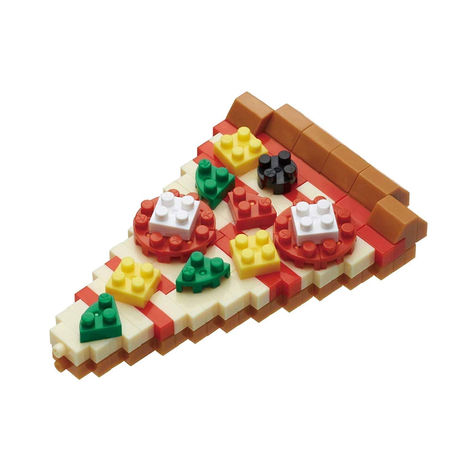 Nanoblock Micro Sized Building Block Construction Toy - Pizza