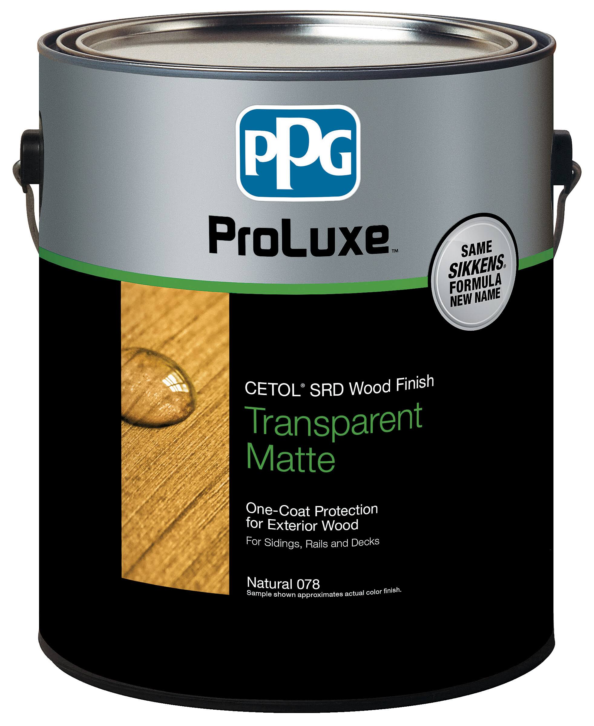 PPG Proluxe Cetol SRD SIK240-005/01 Wood Finish, Natural Oak, 1 Gal