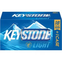 Keystone Light Beer - 18ct, 16oz