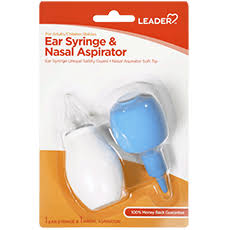Leader Ear Syringe & Nasal Aspirator, 1 Count