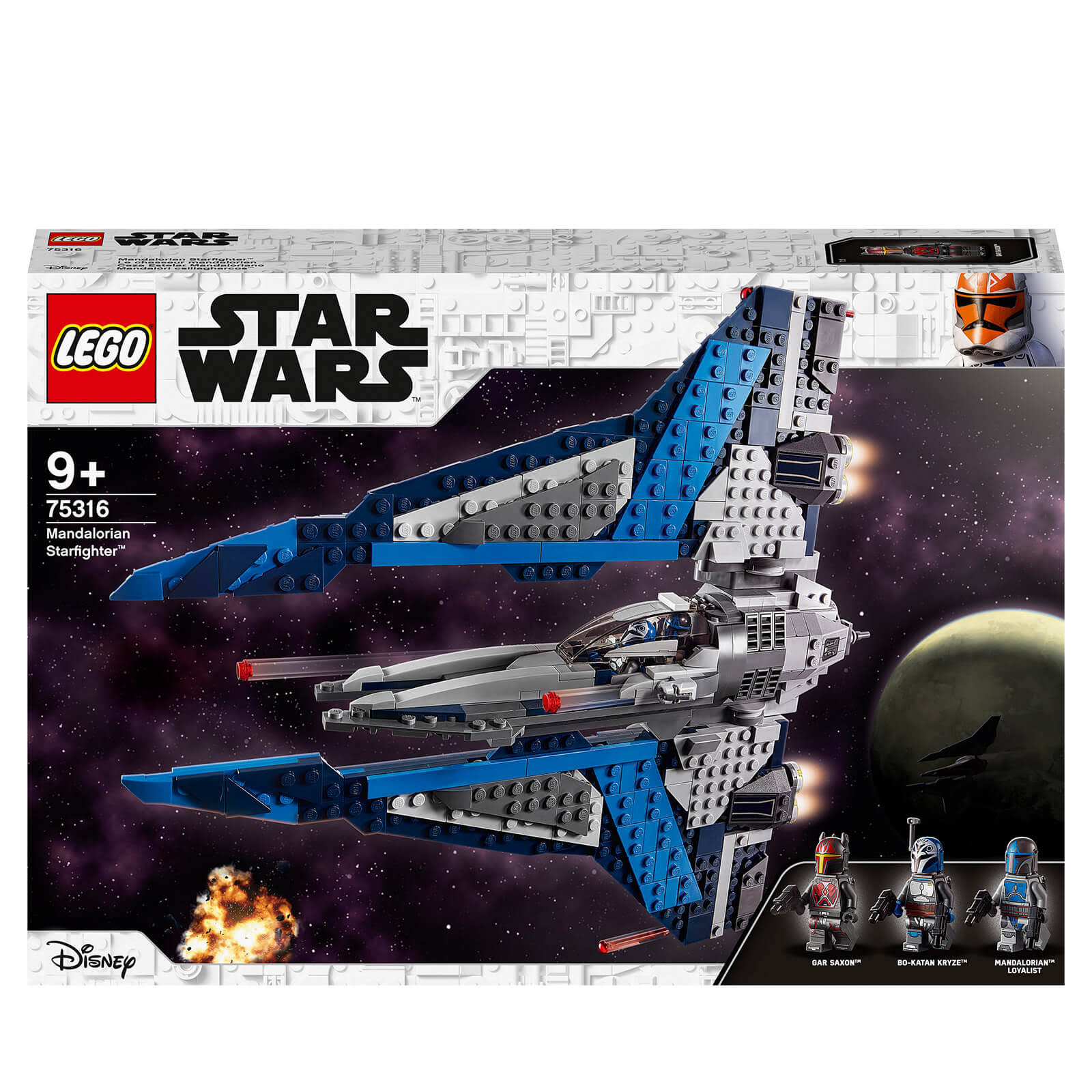 LEGO 75316 Star Wars Mandalorian Starfighter Building Toy