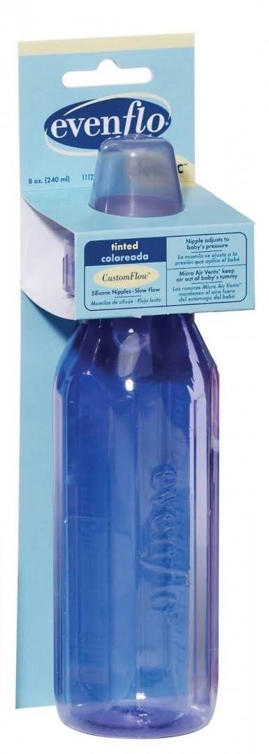 Evenflo Company 1113411 Classic Plastic Bottles - 240ml, Assorted Colours