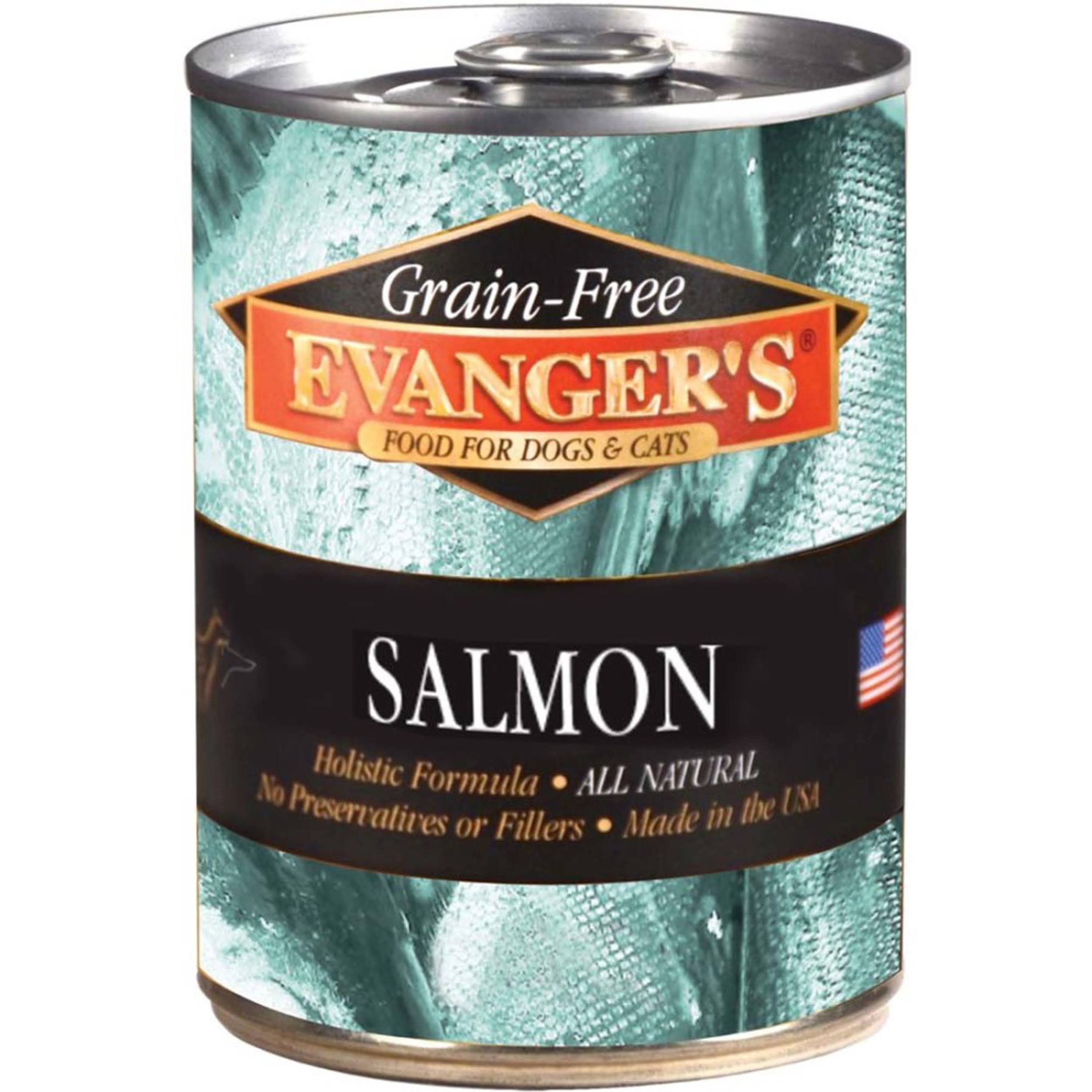 Evanger's Grain Free Dog & Cat Food - Wild Salmon