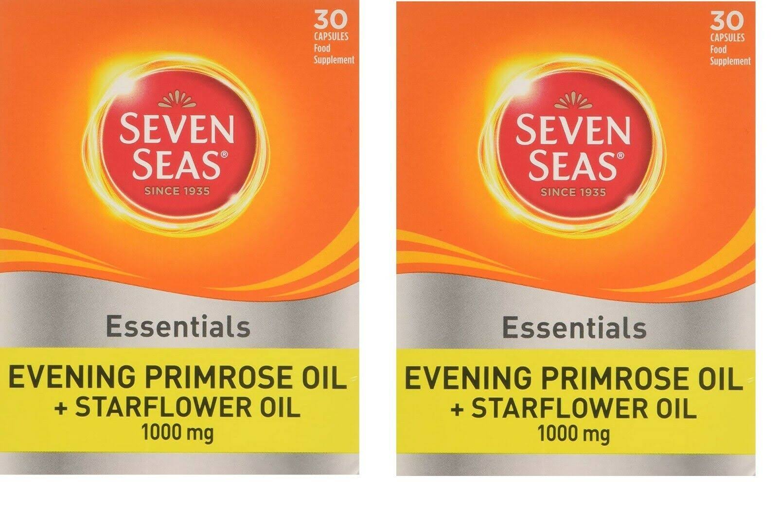 Seven Seas Essentials Evening Primrose Oil + Starflower Oil - 30 Pack