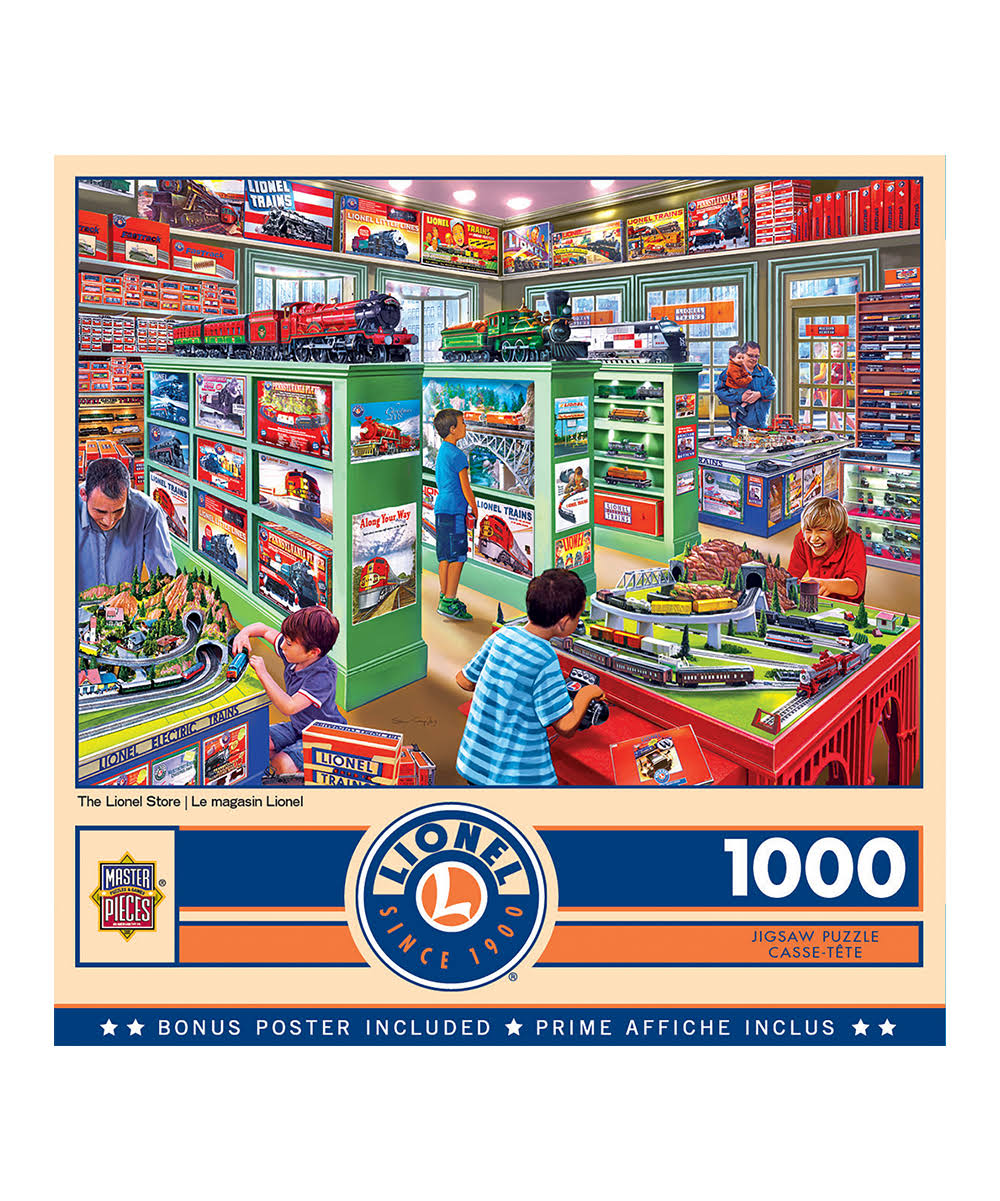 MasterPieces Lionel - The Lionel Store 1000 Piece Jigsaw Puzzle