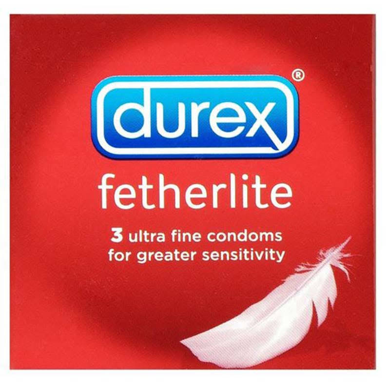 Durex Thin Feel Condoms - 3pk